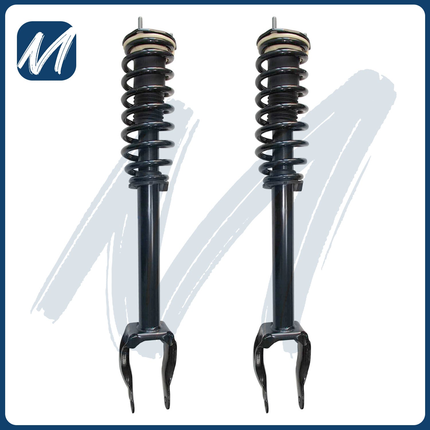 Front Left & Right Air Shock Struts for Mercedes C253 X253 GLC 300 350 43 63 AMG