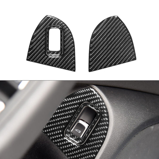 Carbon Fibre Storage Space In Passenger Door Panel for Audi Q5 2009-2017