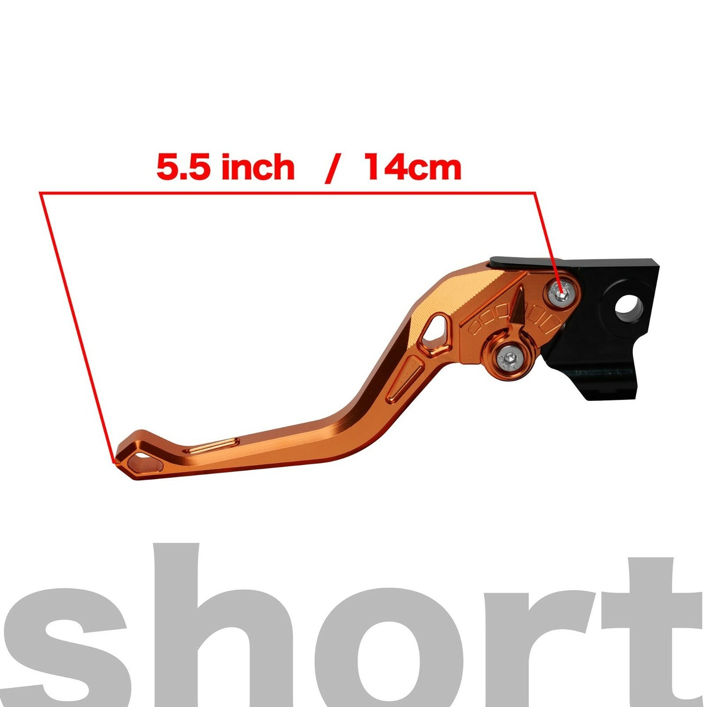 Short Clutch Brake Levers for Kawasaki Z125 PRO 2015-2018 400 2018-2020 US