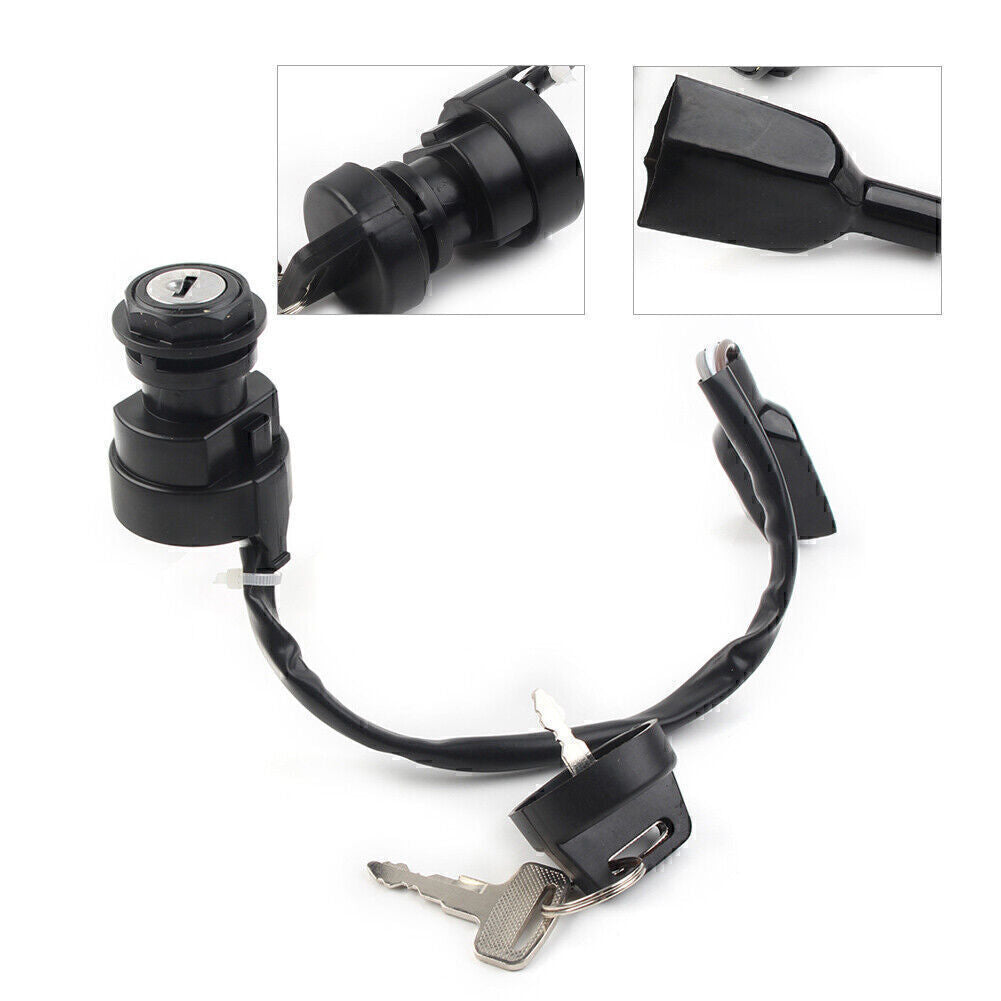 for Kawasaki Prairie KVF650B Brute for Force KVF650D 750 Ignition Switch With 2 Key