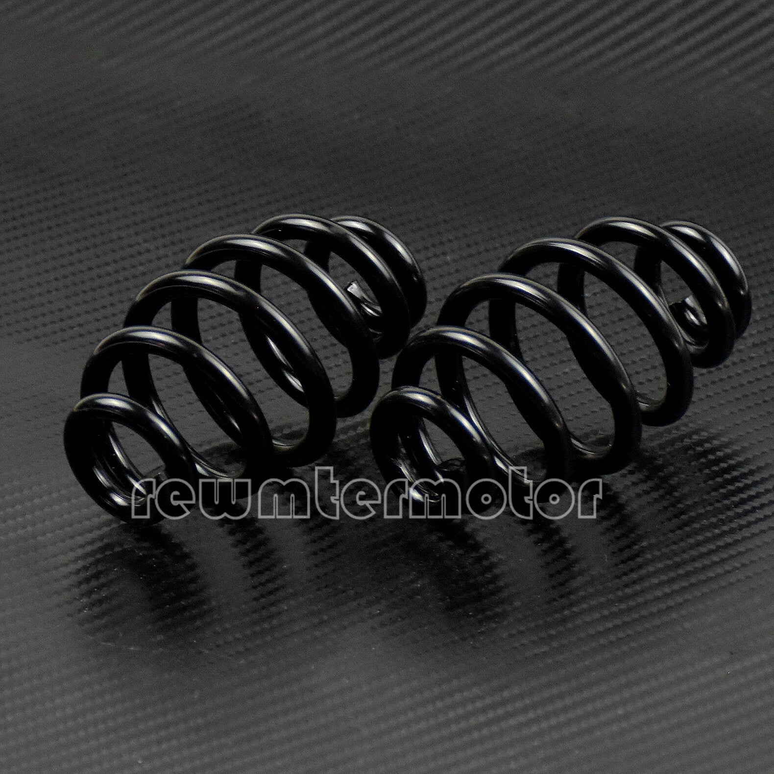 Black 3 Solo for Seat Springs Fit For Chopper Bobber Softail Cafe Racer 1 Pair