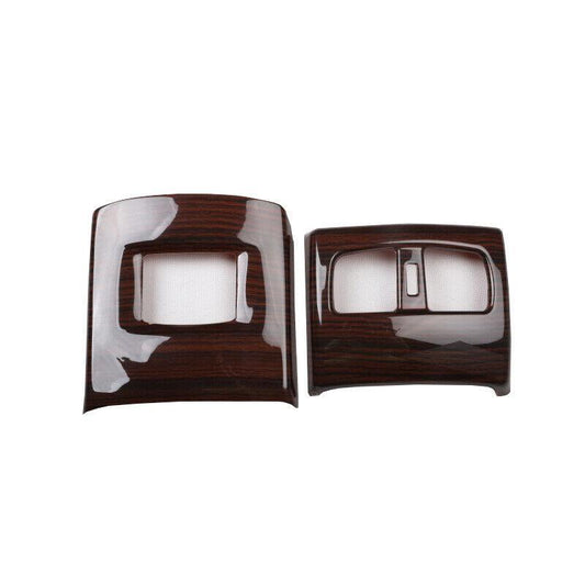 for Lexus ES300h ES350 2013-2018 Wood Grain Rear AC Air Outlet Vent Cover Trim