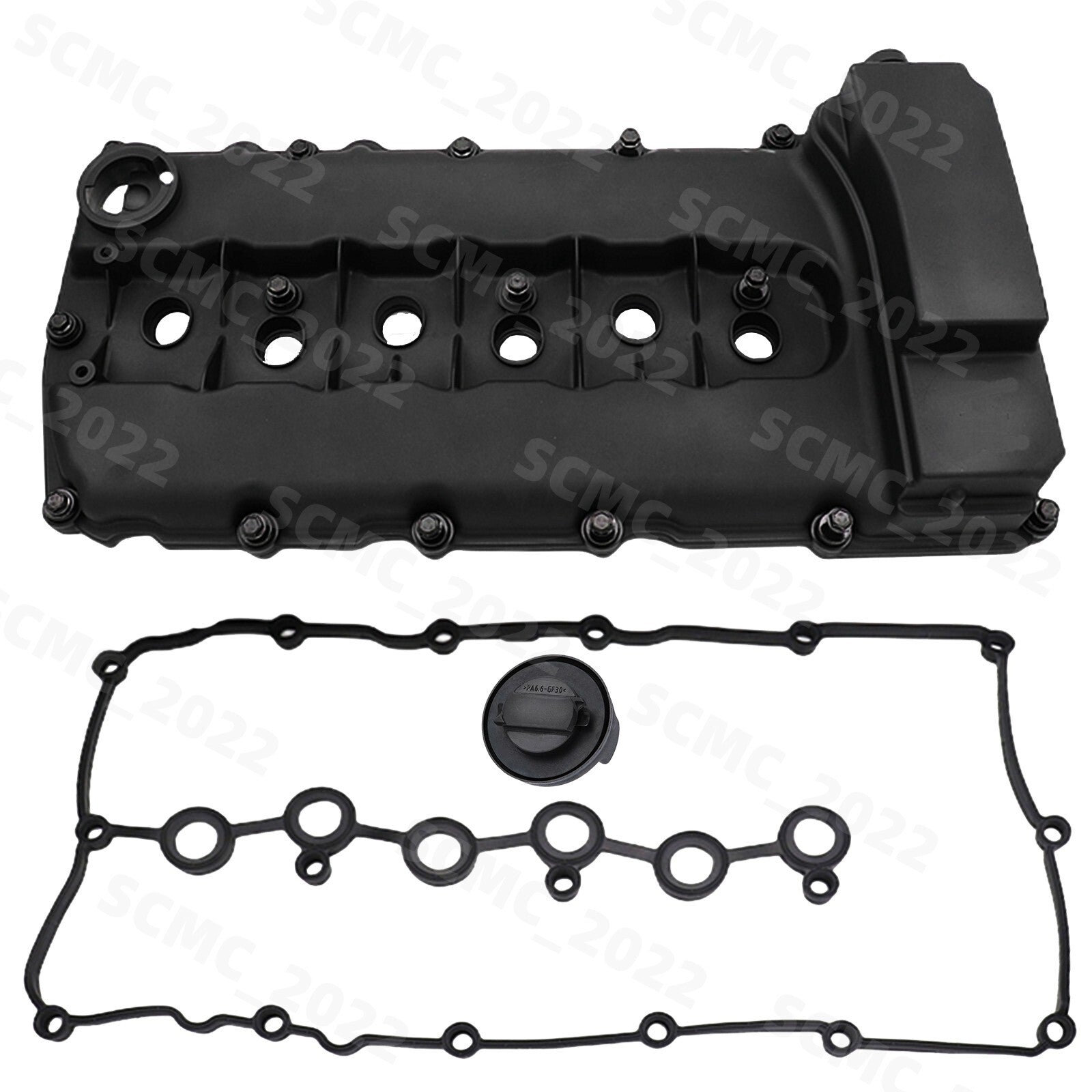 3.6L Engine Valve Cover PCV W/ Gasket Bolts for VW CC for PASSAT for AUDI Q7 03H103429C