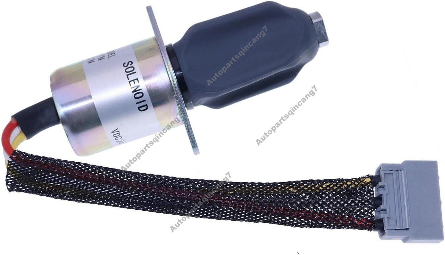 24V Stop Solenoid 6785-5121 VOE11033700 for Volvo Wheel Loader L70B L70C L330C