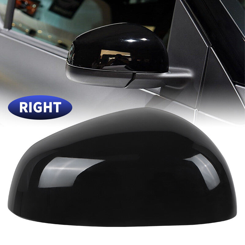 Wing Mirror Cover Cap Black Fit for Smart Fortwo 2015-2024 Right Passenger Side