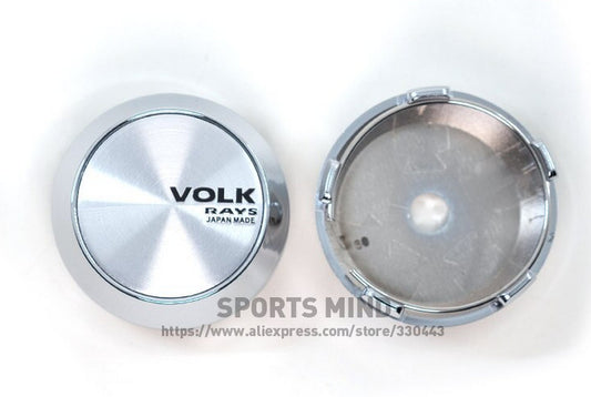 4x68mm Weds Sport Black Chrome Decal Badge Wheel Center Cover Hub Cover Edge Cover