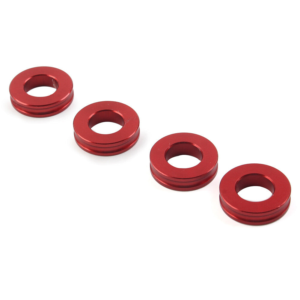 4pcs CNC Front Brake Caliper Spacer Kit for Ducati Panigale V4/R/S 2018-24 Red