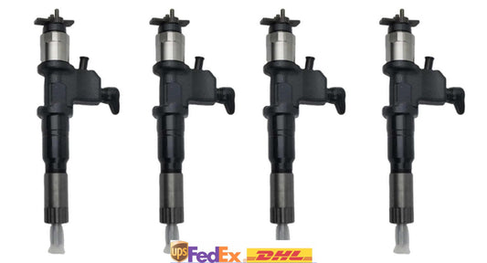 4X Fuel Injector 295050-1550 8-98259290-0 for Hitachi for Isuzu 6WG1 Engine