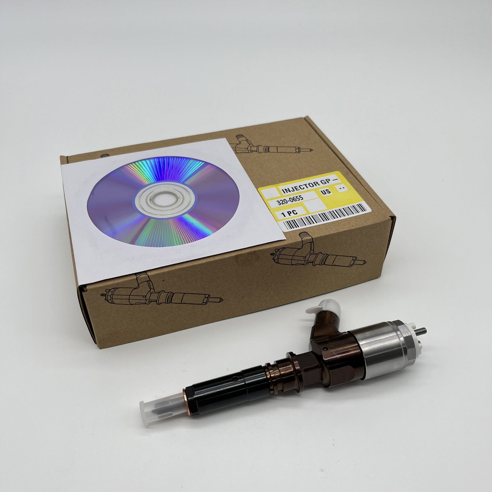 New 3200655 320-0655 Diesel Fuel Injector for CATERPILLAR / PERKINS C6.6 Engine