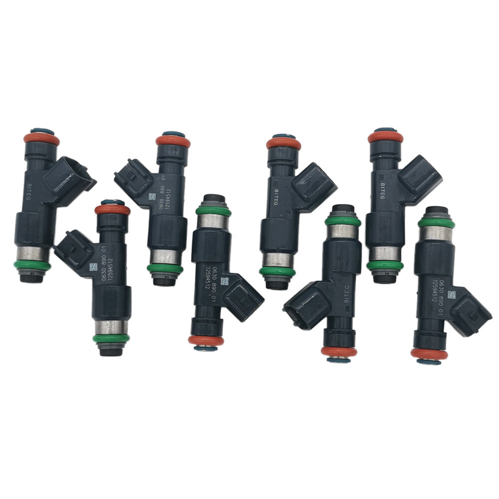 8X Fuel Injectors 12594512 For 2007-2009 for Chevrolet Suburban Silverado for GMC for Sierra