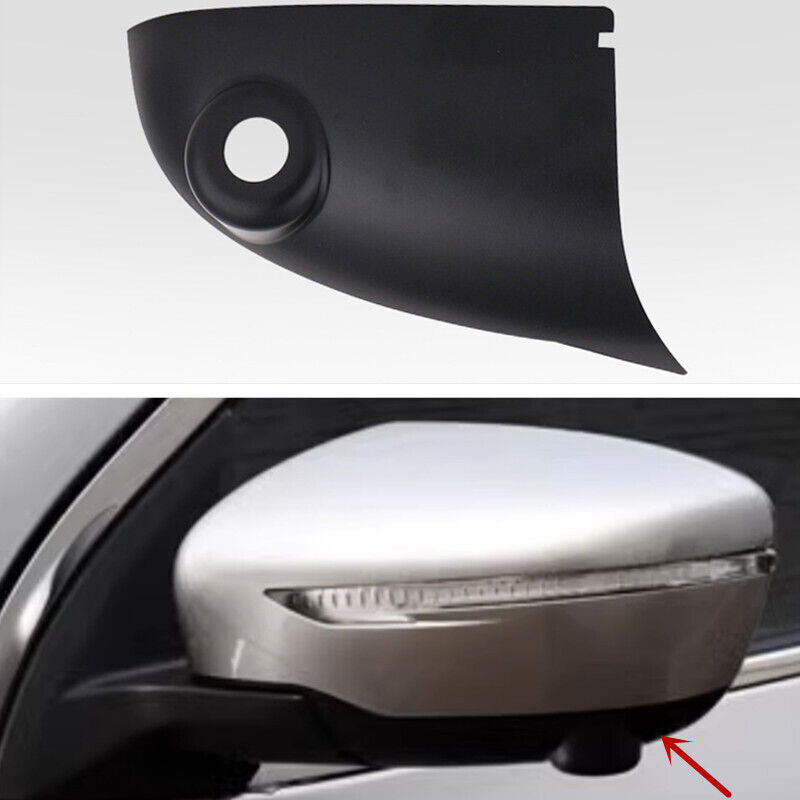 Left Side Rearview Mirror Lid Cap W/Hole For Qashqai J11 X-Trail Murano 2014-20