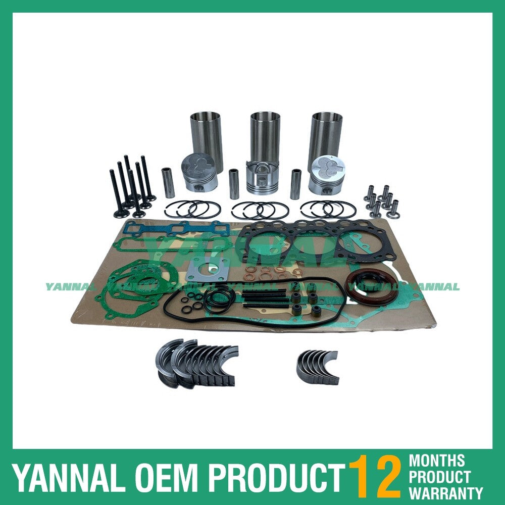 new for Mitsubishi L3E Overhaul Kit with Valve Bearing Gasket STD (PIN-21MM)