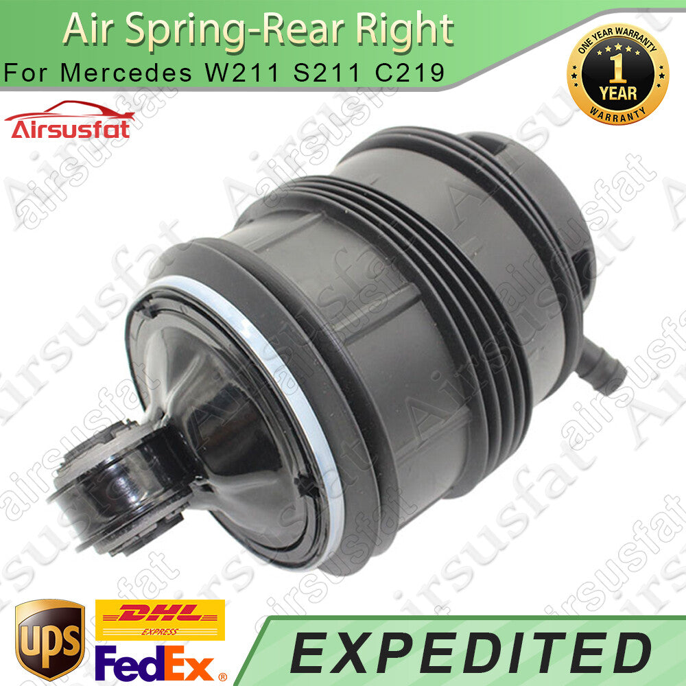 for Mercedes W211 S211 C219 02-10 Rear Right Air Suspension Spring 2113200825
