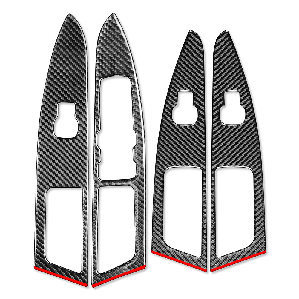 Interior Inner Window Lift Panel Switch Cover Trim for Ford Mondeo 2018-2019 RHD