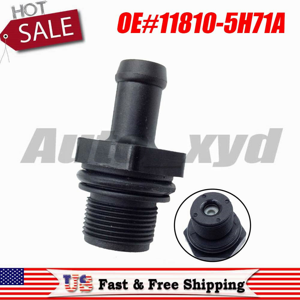 One new 11810-5H71A PCV valve suitable for Nissan Versa 09-22 MICRA KICKS 1.6L 1.8L