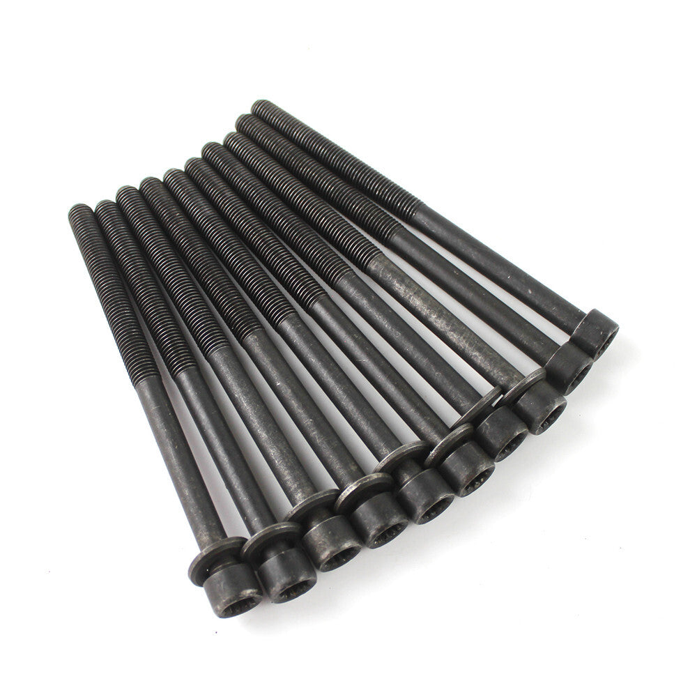 10Pcs Engine Cylinder Head Bolts Kit for HYUNDAI for KIA G4KJ 2.4L 223202C400