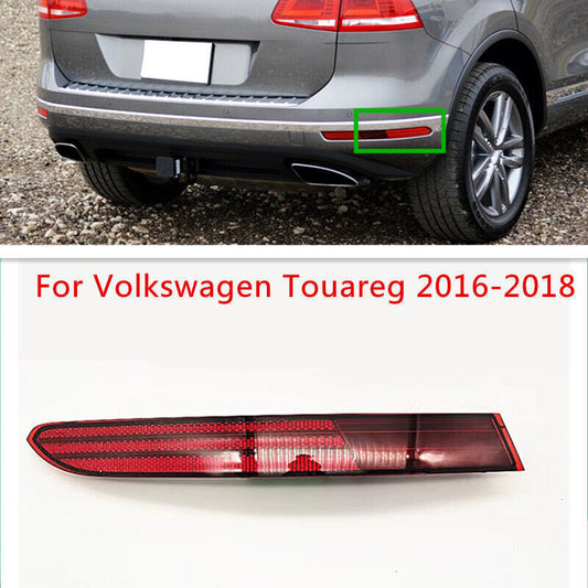 Right Rear Bumper Brake Lamp Reflector Housing for Volkswagen Touareg 2016-2018