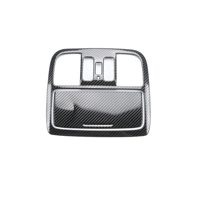 for Honda Accord 08-2013 Steel Carbon Fiber Front Reading Light Lamp Frame Trim