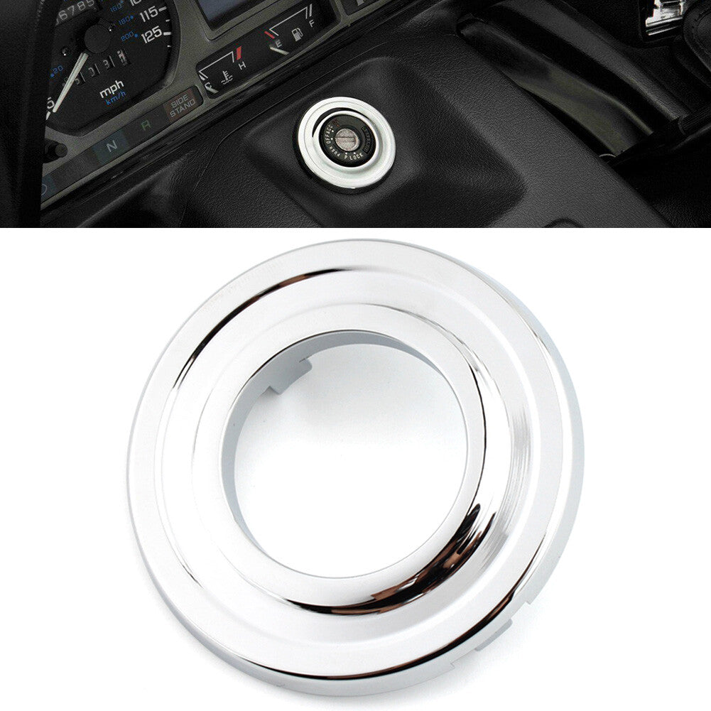 for Honda Goldwing GL1500 1988 1989-2000 Chrome ABS Key Ignition Switch Grommet