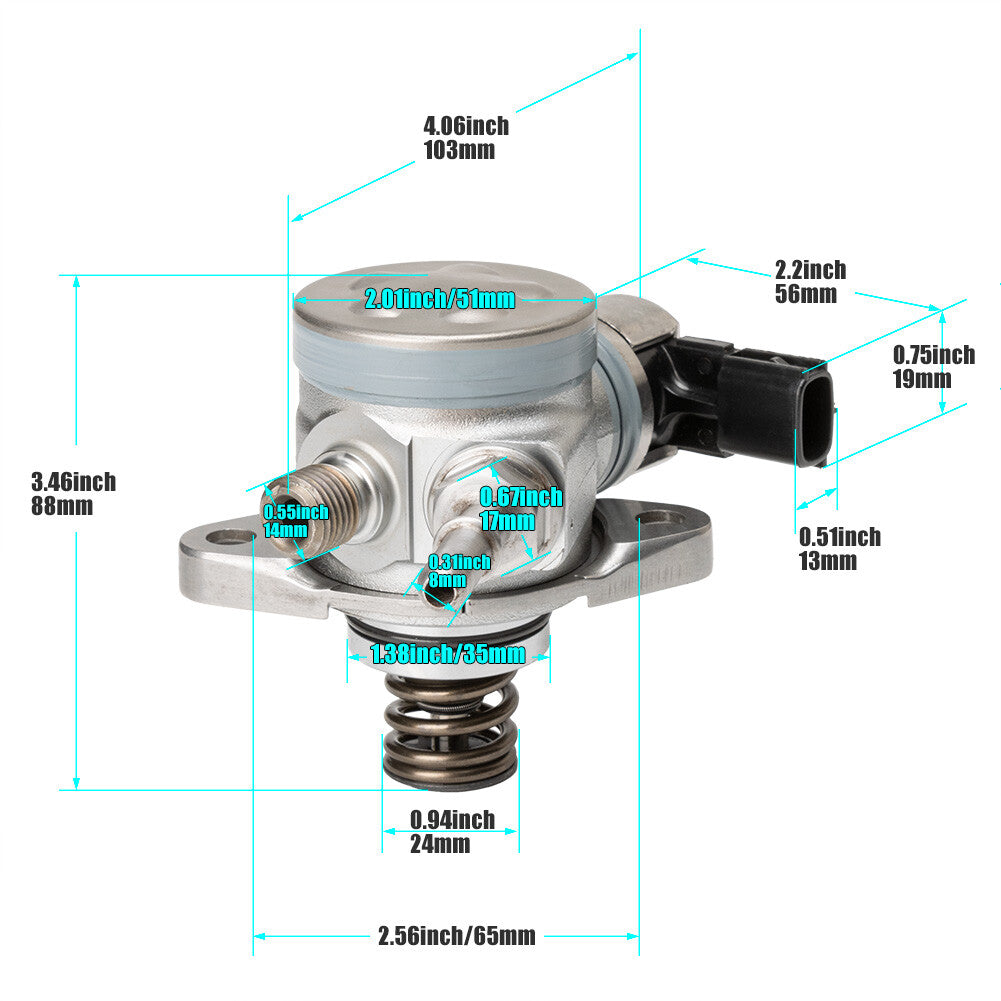 H8201437992 High Pressure Fuel Pump for Nissan Qashqai for Dacia for Renault 1.2 DIG-T