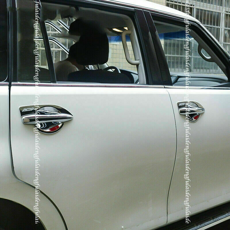 Chrome Outer Door Handle Bowl Cover Trim for NIssan Patrol Y62 Armada 2013-2020
