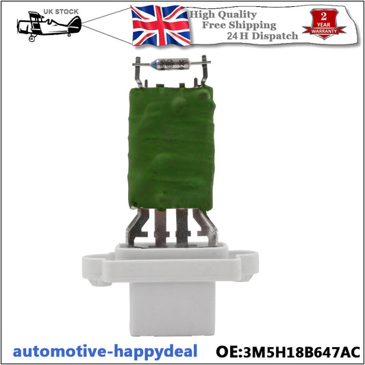 Heater Blower Fan Resistor for Ford C-Max Fiesta Focus Galaxy Kuga Mondeo S-Max