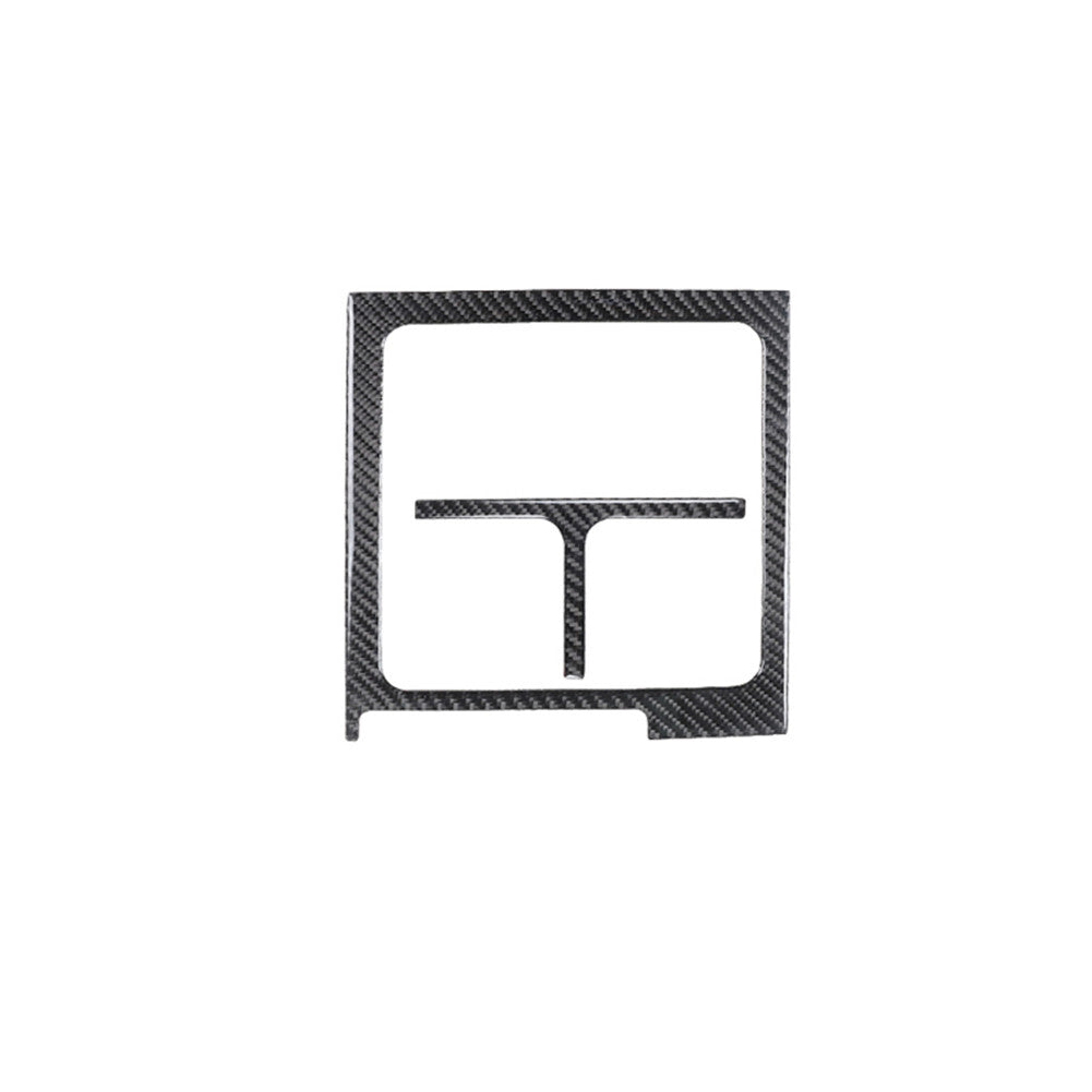 2x Central Storage Frame Panel Trim Carbon Fiber for Toyota FJ Curiser 2007-2021