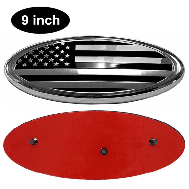 9  for ford  F150 F250 US Flag Oval Emblem Badge FRONT GRILL Tailgate Accessories
