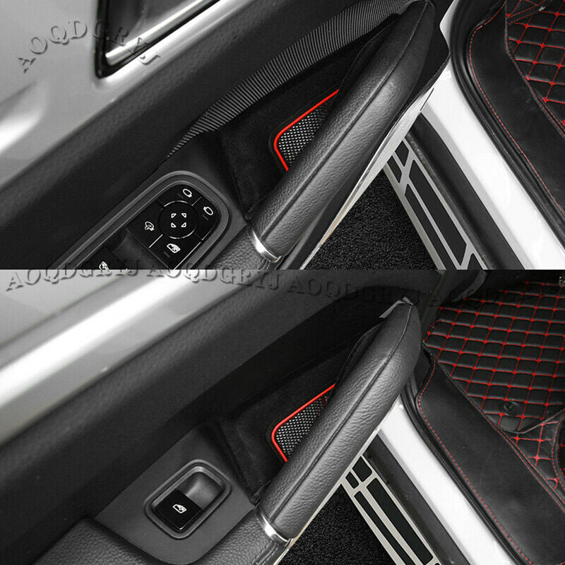 for Porsche for Cayenne 2019-2023 Black Inner Door Armrest Storage Container Holder