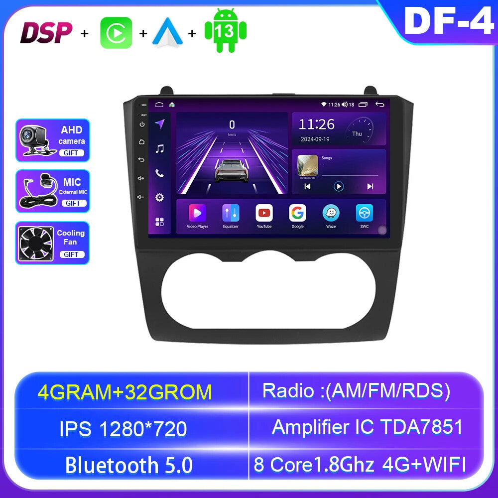 for Nissan Teana for Altima 2008-2012 Android CarPlay Car Radio Screen GPS Player