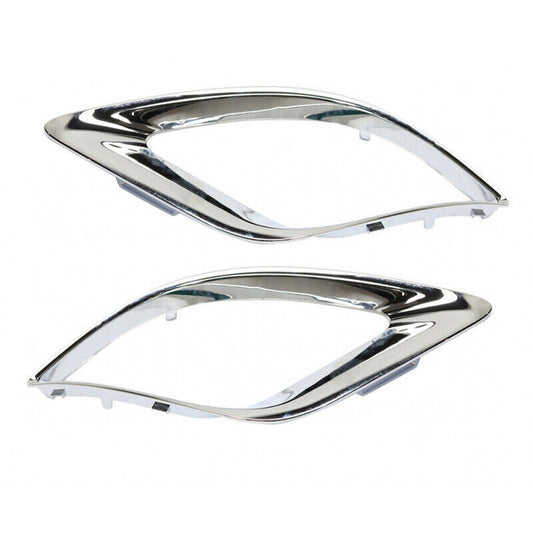 05113745AB Pair Front Bumper Fog Light Cover 05113744AB for Dodge Durango 14-20