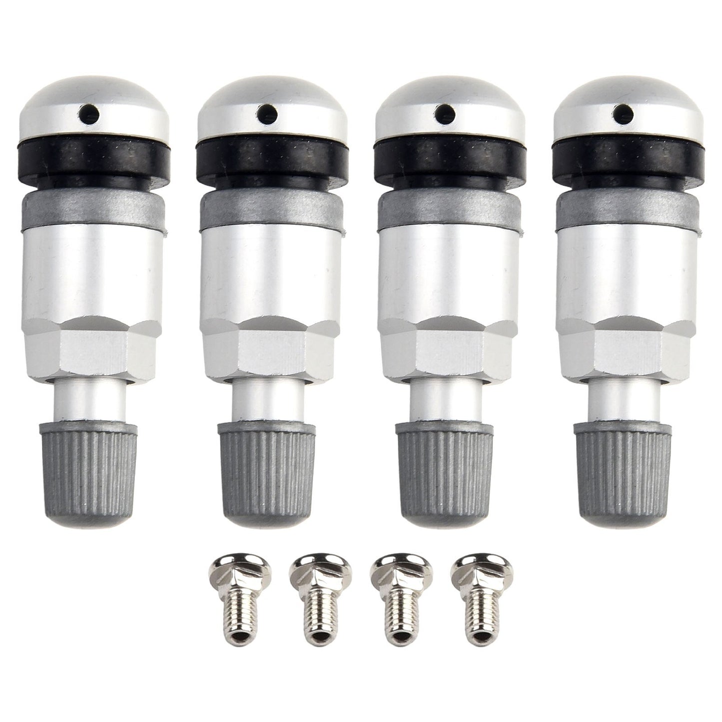 4X TPMS Tire Pressure Sensor Valve Stem Repair Kit Fit For 5Series Parts Set