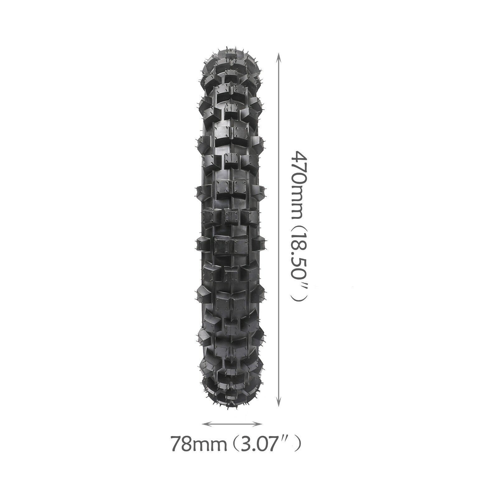 80/100-12 3.00-12 inch rear tire + inner tube suitable for KX65 RM65 CRF110F KLX110