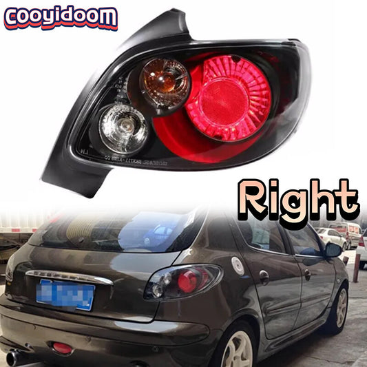 Right Taillight With Dynamic Turning Signal Lamp for Peugeot 206 2004-2008