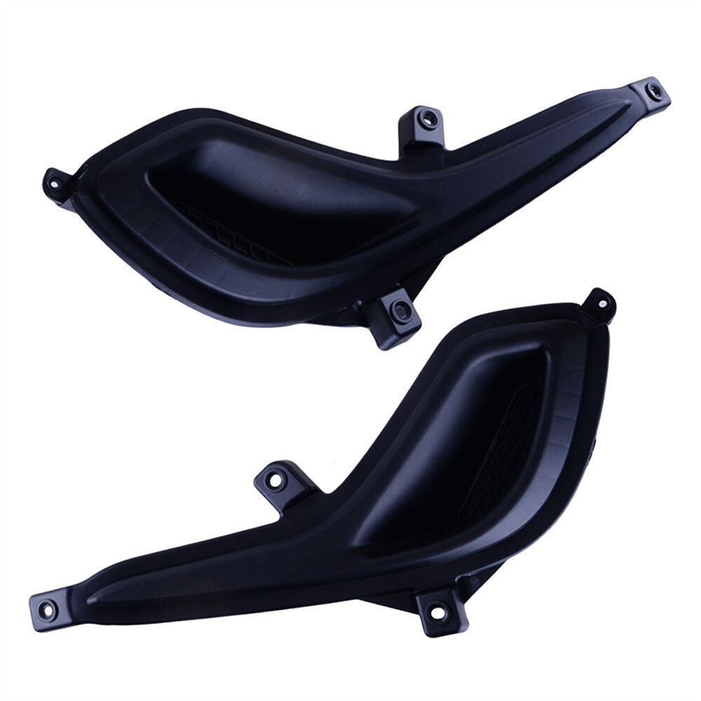 Pair ABS Plastic Car Bumper Fog Light Cover Left+Right for Hyundai Accent 12-17
