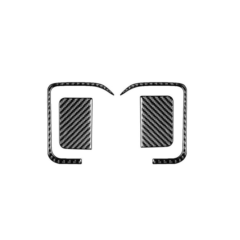 4pcs Carbon Fiber Rear Door Handle Cover Trim For Silverado for GMC for SIERRA 2014-2018