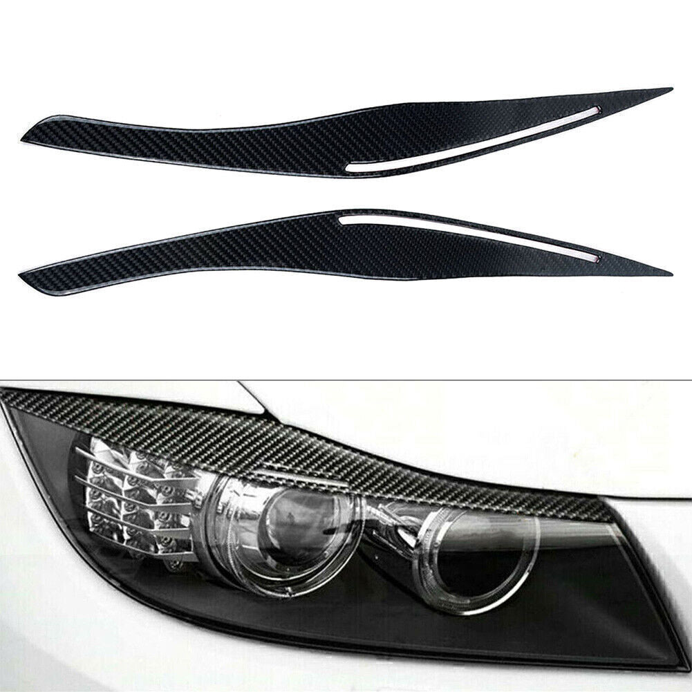 Headlight Eyelid Eyebrow Cover Trim for BMW E90/E91/328i/335i 2006-2011 US STOCK