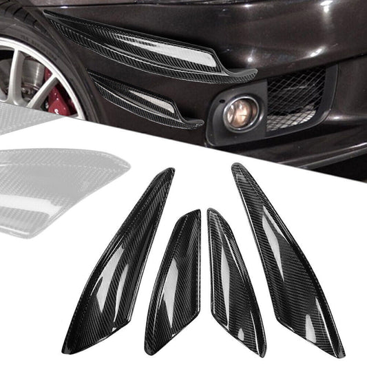Front Bumper Canard Splitter Lip for Mitsubishi Lancer EVO X 10 2008-2017