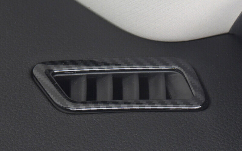 Instrument LR Air Outlet Vent Trim for Nissan Rogue Sport 17-2021 Carbon Fiber