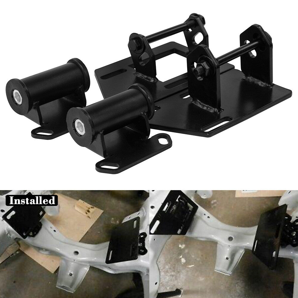 S10 S15 Blazer SBC V8 Wheel Drive Swap Motor Mounts With 2WD Steel Frame Mounts