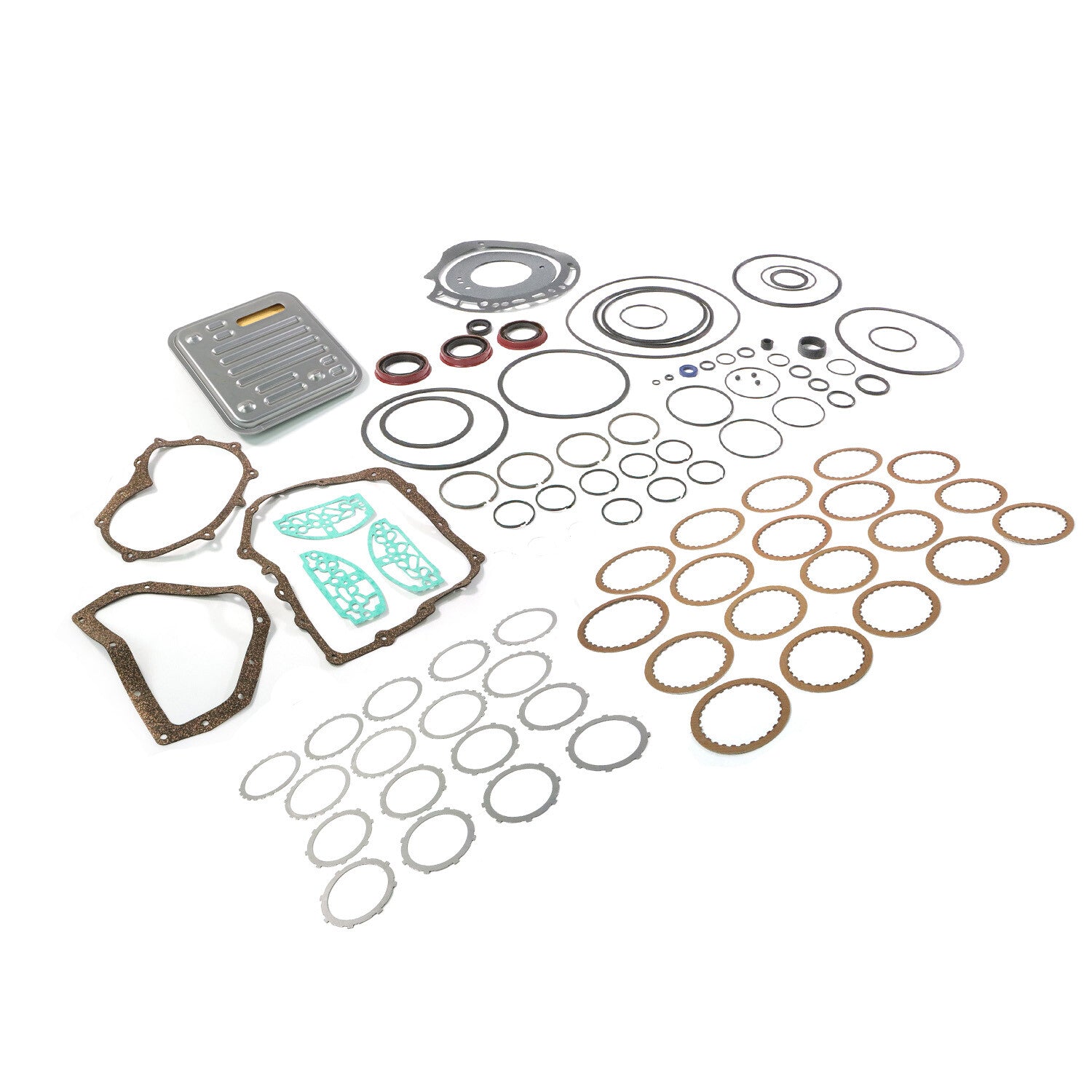 A604 Transmission Master Overhaul Rebuild Kit For Stage 5 40TE F4AC1 DC 90-Up