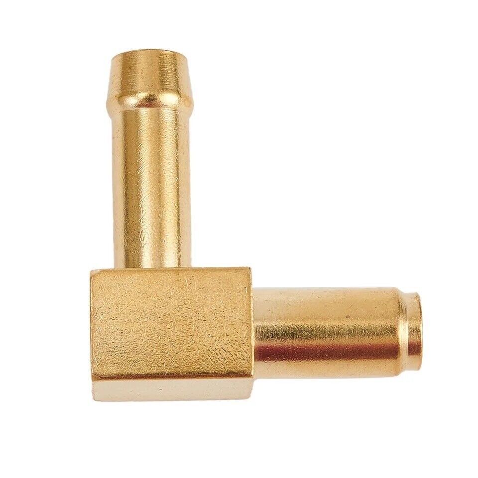 Drag Specialties Brass Fuel Inlet Fitting 1/4 For 84-06 Keihin CV Carb for Harley