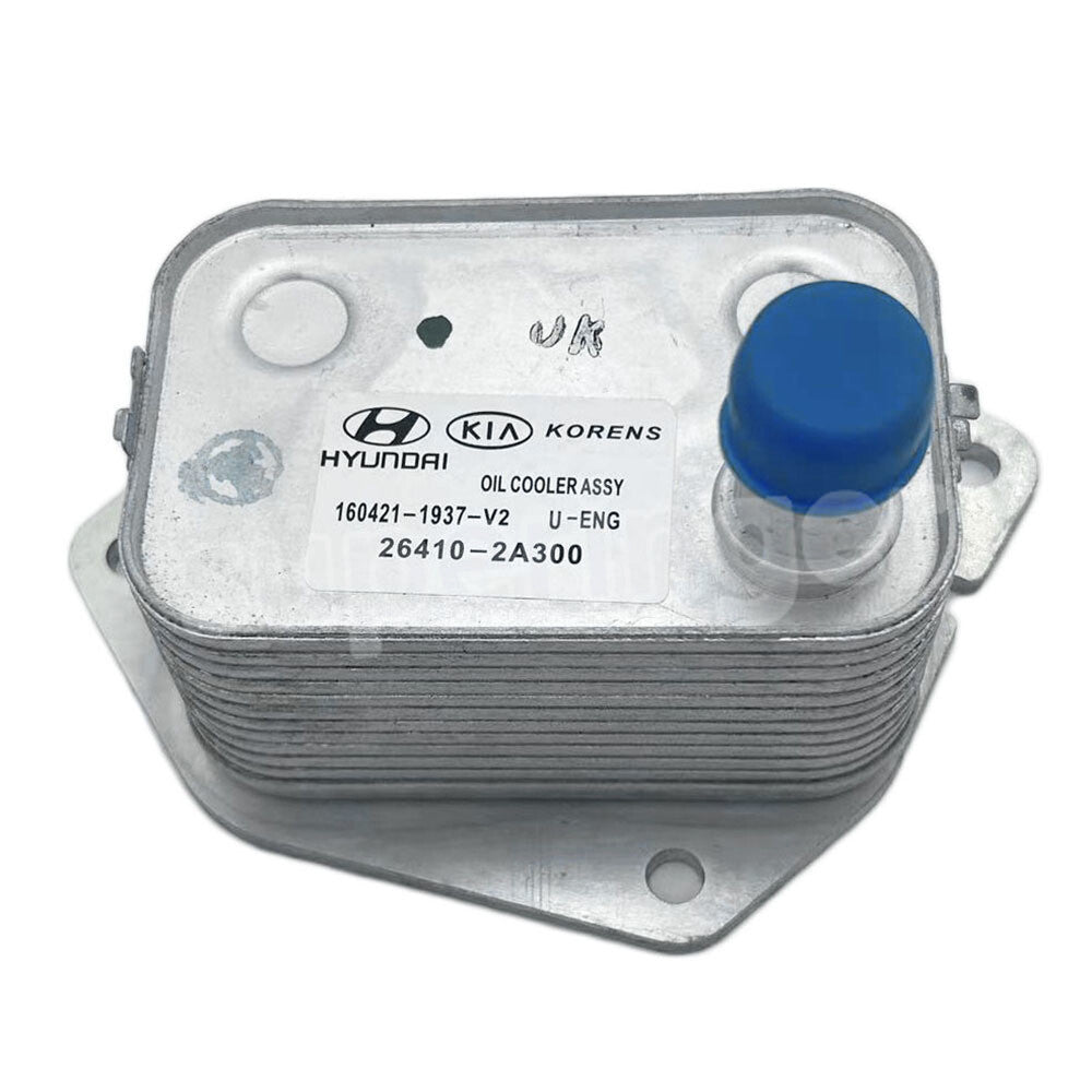 26410AA300 Engine Oil Cooler is suitable for Hyundai Accent IX20 IX35 I20 I30 I40 and for Kia Venga.