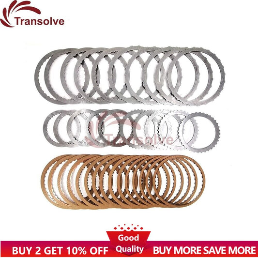6L45E 6L50E Transmission Clutch Plates Friction Kit Fit for Cadillac B201880A