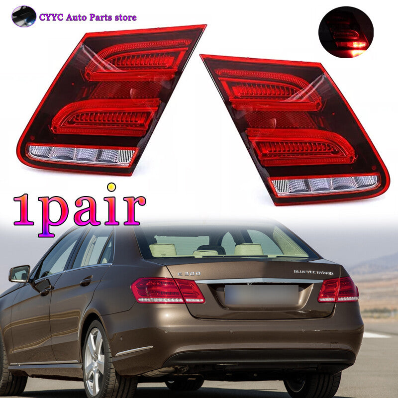 2Pcs Inner LED TailLight Rear Light for Mercedes-Benz E Class W212 2014-2016