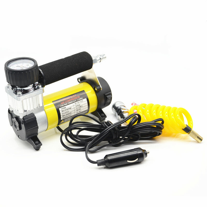 12v 100 PSI Hi Speed Car Van Wheel Tyre Air Compressor Inflator Electric Pump