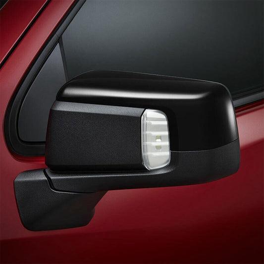 for Chevy Silverado 1500 2019-23 ABS Pair Side Mirror Cover Gloss Black Cap Trim