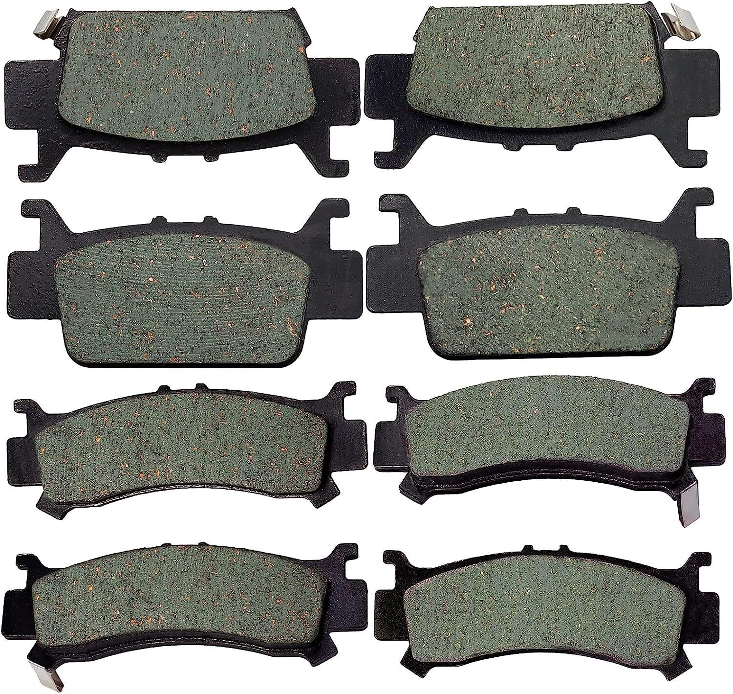 Brake Pads Front Rear for Honda Pioneer Talon 1000 1000R 1000-5 SXS 06432-HL4-A0