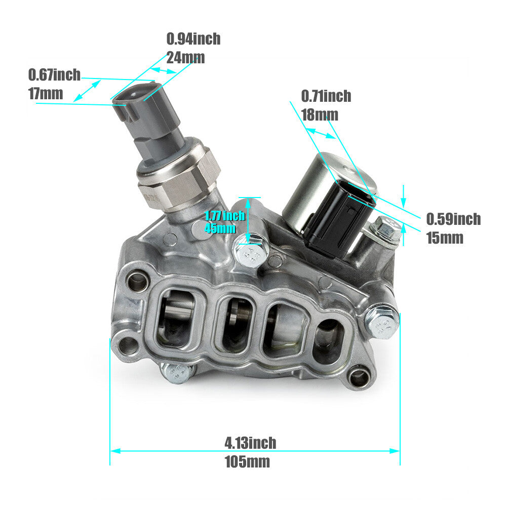 15810-RKB-J01 New VTEC Solenoid Spool Valve W/Gasket for Honda ODYSSEY 05-07