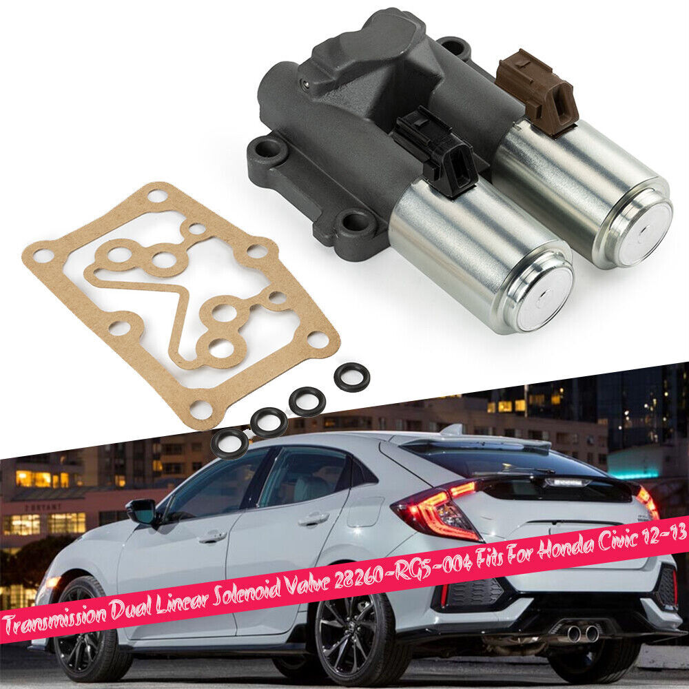 Transmission Dual Linear Solenoid Valve 28260-RG5-004 Fits for Honda for Civic 12-13